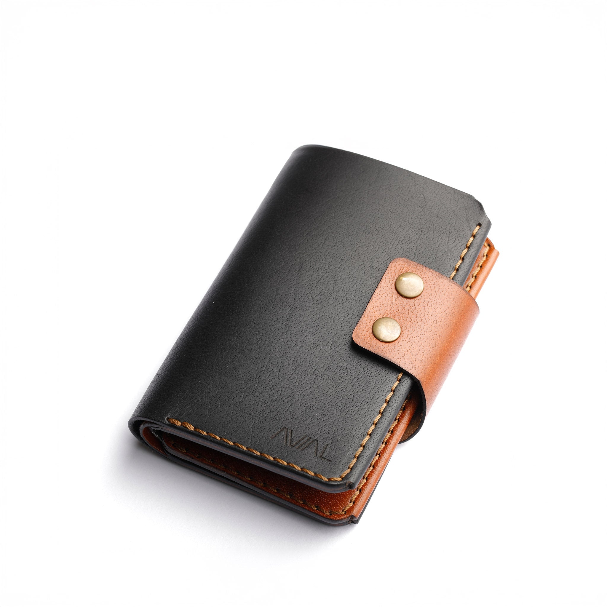 Button Wallets & Snap Closure Wallets