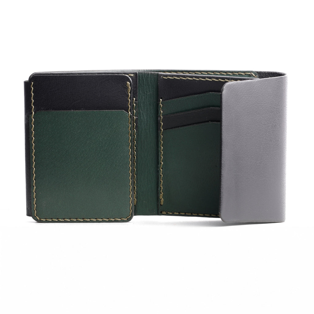 lockfold 1.1, slim trifold wallet, men's leather wallet