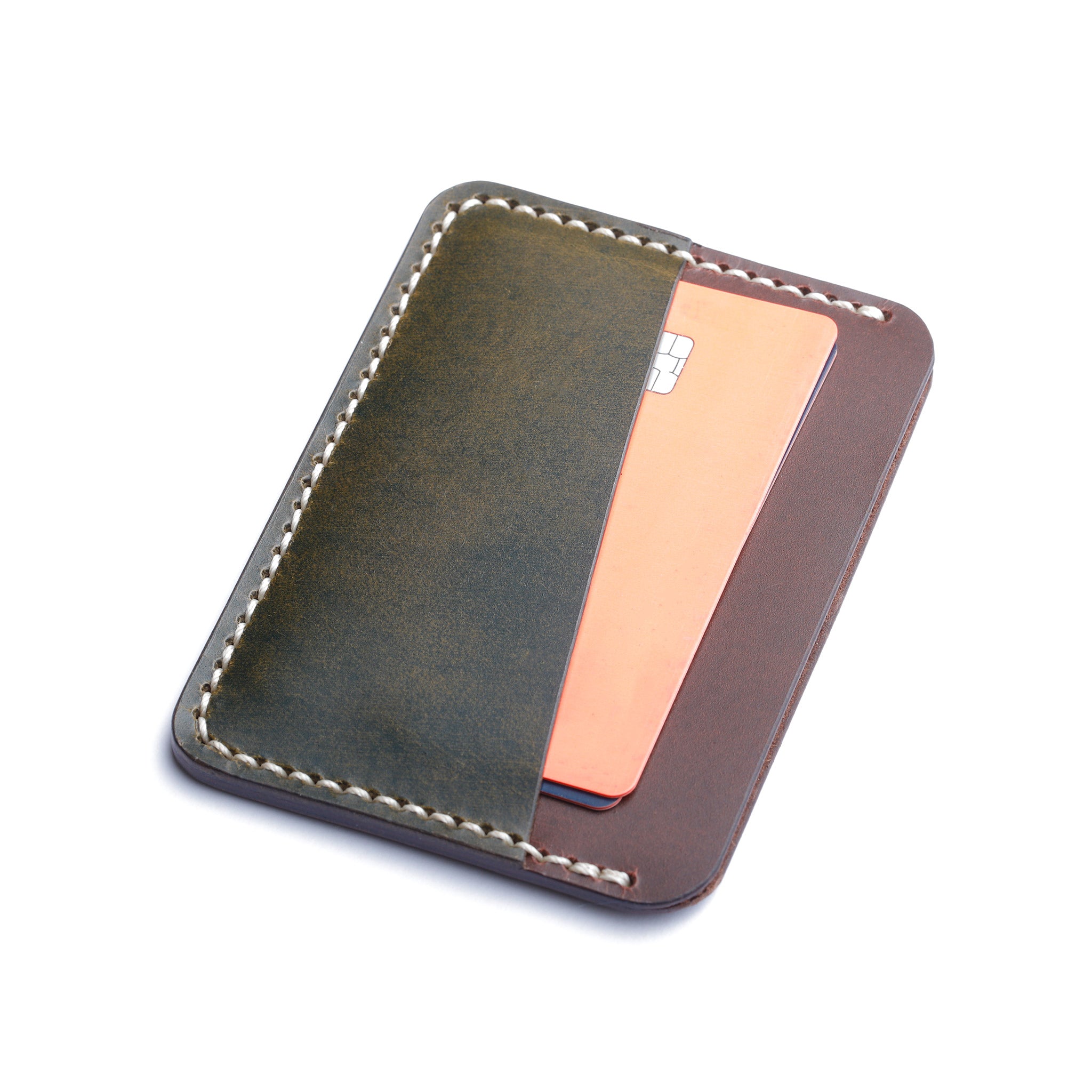 compact card holder, slim card holder, leather card storage